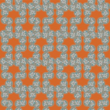 Renkli soyut geometrik Dikişsiz desen arka planı için