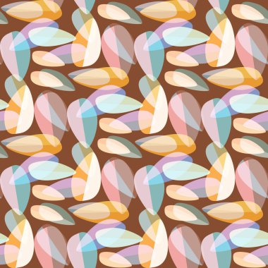 Renkli soyut geometrik Dikişsiz desen arka planı için