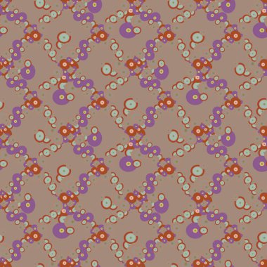 soyut geometrik renkli Dikişsiz desen arka plan için vektör çizim