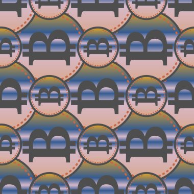 bitcoins parlak parlak pahalı sikkeleri ile Seamless modeli 