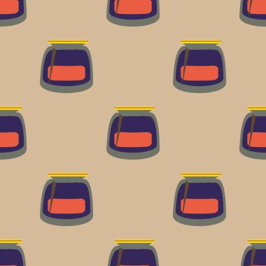 Zentangle arka plan çok renkli kaos seamless modeli örgü