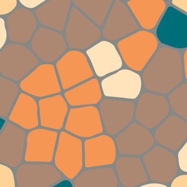 soyut renkli mozaik seamless modeli