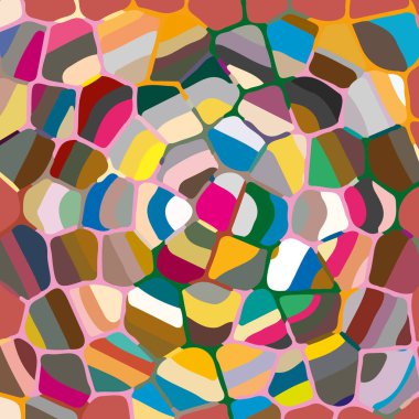 soyut renkli mozaik seamless modeli