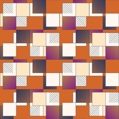 soyut geometrik renksiz desen