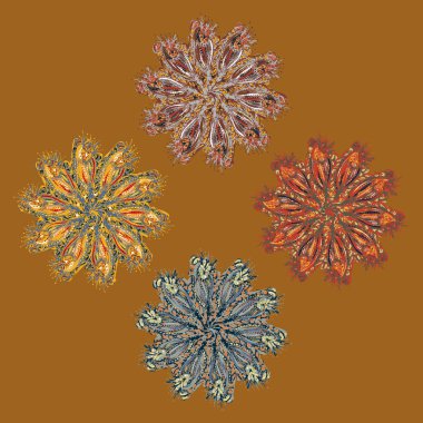 Stil zentangle yeni simetrik mandala doodle ile sanat esin kaynağı oldu. Duvar kağıdı, desen dolgularını, web sayfaları, yüzey dokuları için dekoratif nesne-ebilmek var olmak kullanılmış.