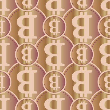 bitcoins parlak parlak pahalı sikkeleri ile Seamless modeli 