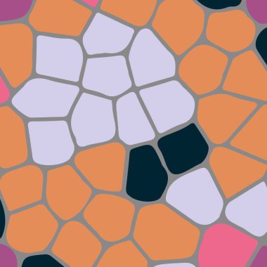 soyut renkli mozaik seamless modeli