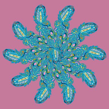 Stil zentangle yeni simetrik mandala doodle ile sanat esin kaynağı oldu. Duvar kağıdı, desen dolgularını, web sayfaları, yüzey dokuları için dekoratif nesne-ebilmek var olmak kullanılmış.