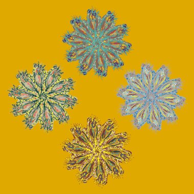 Arka plan için renkli seamless modeli. 