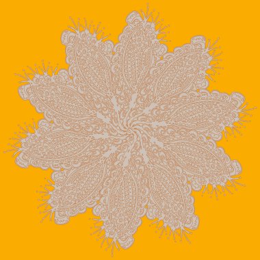 Stil zentangle yeni simetrik mandala doodle ile sanat esin kaynağı oldu. Duvar kağıdı, desen dolgularını, web sayfaları, yüzey dokuları için dekoratif nesne-ebilmek var olmak kullanılmış.