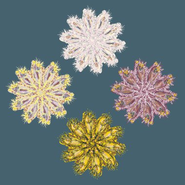 Stil zentangle yeni simetrik mandala doodle ile sanat esin kaynağı oldu. Duvar kağıdı, desen dolgularını, web sayfaları, yüzey dokuları için dekoratif nesne-ebilmek var olmak kullanılmış.