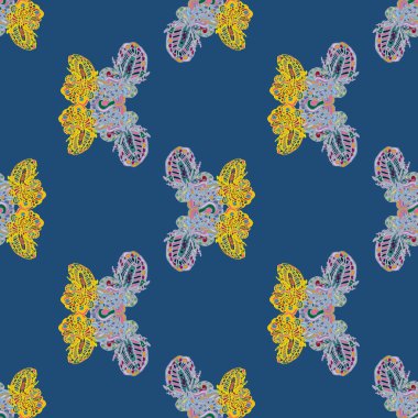 soyut dikişsiz desen, vektör illüstrasyonu