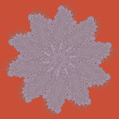 Stil zentangle yeni simetrik mandala doodle ile sanat esin kaynağı oldu. Duvar kağıdı, desen dolgularını, web sayfaları, yüzey dokuları için dekoratif nesne-ebilmek var olmak kullanılmış.