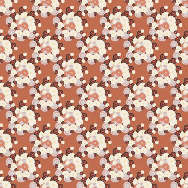 soyut geometrik renkli Dikişsiz desen arka plan için vektör çizim