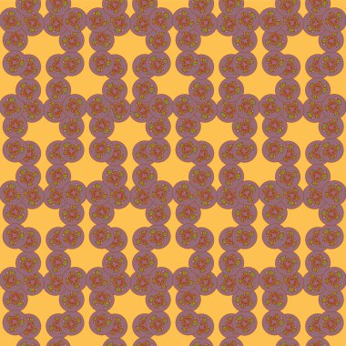 Renkli soyut geometrik Dikişsiz desen arka planı için