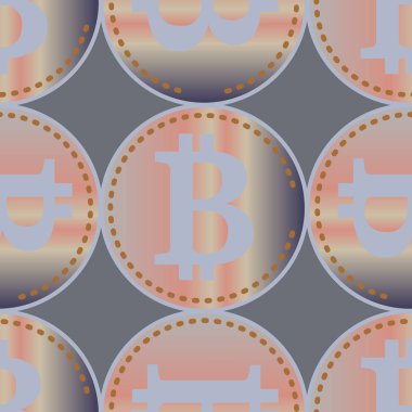 bitcoins parlak parlak pahalı sikkeleri ile Seamless modeli 