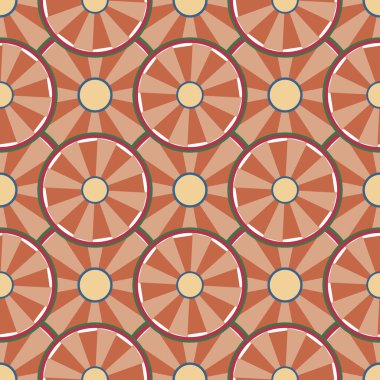 soyut geometrik renk desenli vektör çizimi