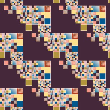 soyut geometrik renksiz desen