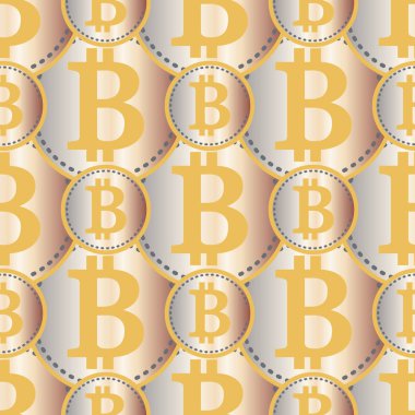 bitcoins parlak parlak pahalı sikkeleri ile Seamless modeli 