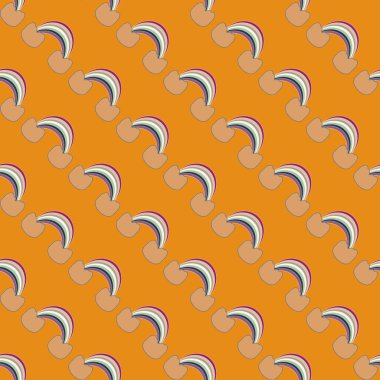 Gökkuşağı seamless modeli. Gökkuşağı Dizayn Tekstil, iç tasarım, keten, vb için. Şirin soyut çocuklar arka plan.