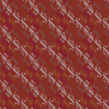 Arapça mutlu tatil çok renkli seamless modeli