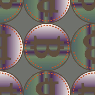 bitcoins parlak parlak pahalı sikkeleri ile Seamless modeli 