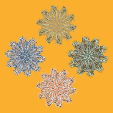 Stil zentangle yeni simetrik mandala doodle ile sanat esin kaynağı oldu. Duvar kağıdı, desen dolgularını, web sayfaları, yüzey dokuları için dekoratif nesne-ebilmek var olmak kullanılmış.