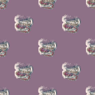 Suluboya soyut lekesi seamless modeli