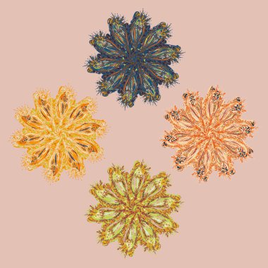 Arka plan için renkli seamless modeli. 