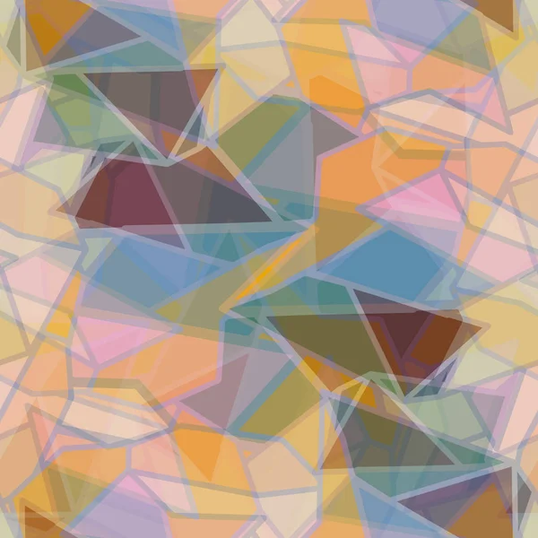 Illustrasjon Abstrakt Geometrisk Fargerikt Sømløst Mønster – stockvektor