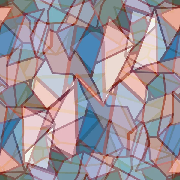 抽象几何五颜六色无缝的样式的向量例证 — 图库矢量图片