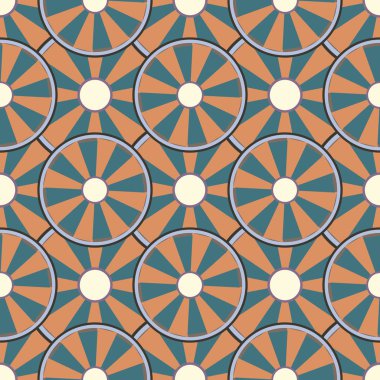 soyut geometrik renk desenli vektör çizimi