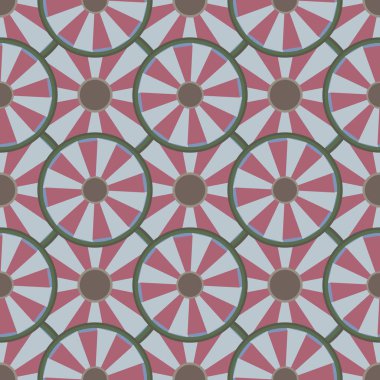 soyut geometrik renk desenli vektör çizimi