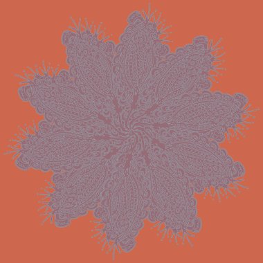 Stil zentangle yeni simetrik mandala doodle ile sanat esin kaynağı oldu. Duvar kağıdı, desen dolgularını, web sayfaları, yüzey dokuları için dekoratif nesne-ebilmek var olmak kullanılmış.