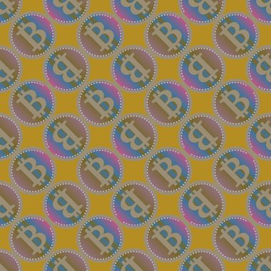 bitcoins parlak parlak pahalı sikkeleri ile Seamless modeli 