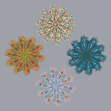 Stil zentangle yeni simetrik mandala doodle ile sanat esin kaynağı oldu. Duvar kağıdı, desen dolgularını, web sayfaları, yüzey dokuları için dekoratif nesne-ebilmek var olmak kullanılmış.