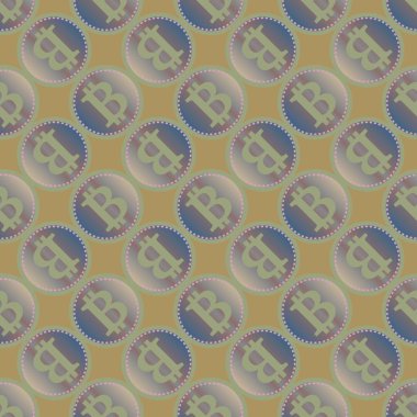 bitcoins parlak parlak pahalı sikkeleri ile Seamless modeli 