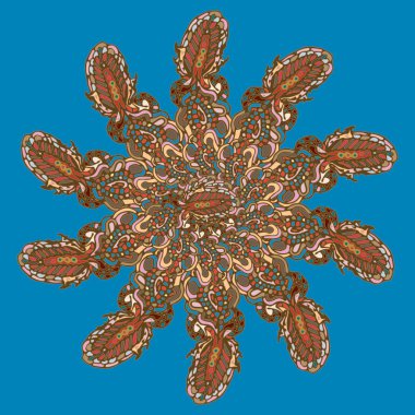 Stil zentangle yeni simetrik mandala doodle ile sanat esin kaynağı oldu. Duvar kağıdı, desen dolgularını, web sayfaları, yüzey dokuları için dekoratif nesne-ebilmek var olmak kullanılmış.