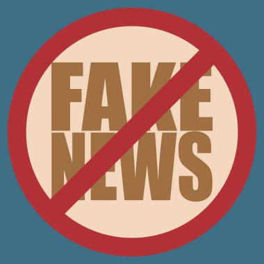 Logo sahte haberlerle kavramsal seamless modeli. İnsanlığın küresel sorunlar. Vektör çizim