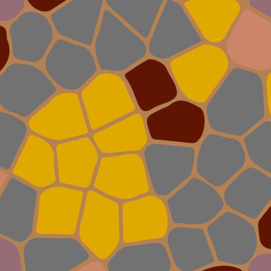 soyut renkli mozaik seamless modeli