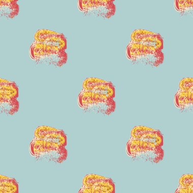 Suluboya soyut lekesi seamless modeli