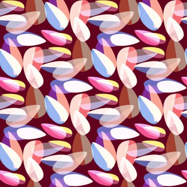 Renkli soyut geometrik Dikişsiz desen arka planı için