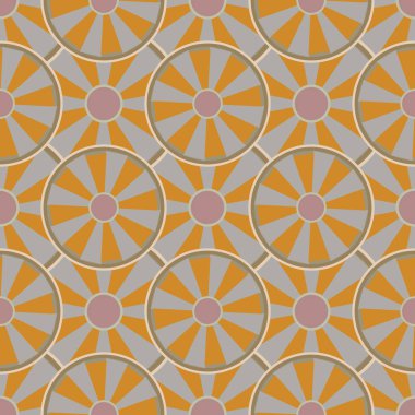 soyut geometrik renk desenli vektör çizimi