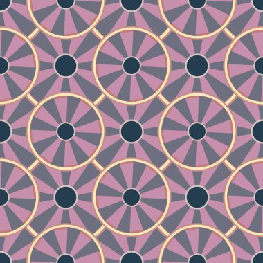 soyut geometrik renk desenli vektör çizimi