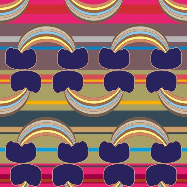 Gökkuşağı seamless modeli. Gökkuşağı Dizayn Tekstil, iç tasarım, keten, vb için. Şirin soyut çocuklar arka plan.