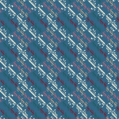 Arapça mutlu tatil çok renkli seamless modeli