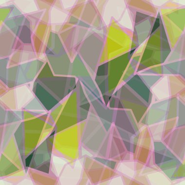 soyut geometrik renkli Dikişsiz desen vektör çizim
