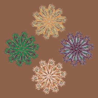 Arka plan için renkli seamless modeli. 