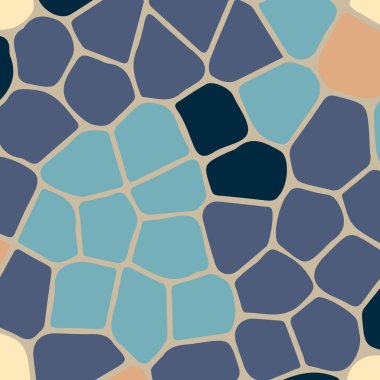 soyut renkli mozaik seamless modeli