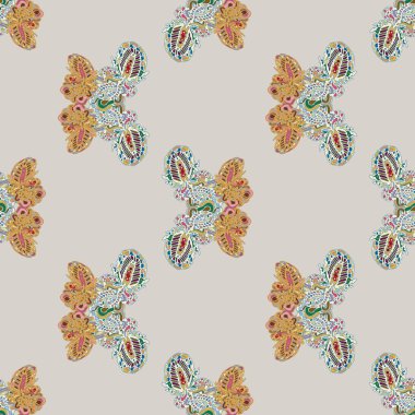 soyut dikişsiz desen, vektör illüstrasyonu